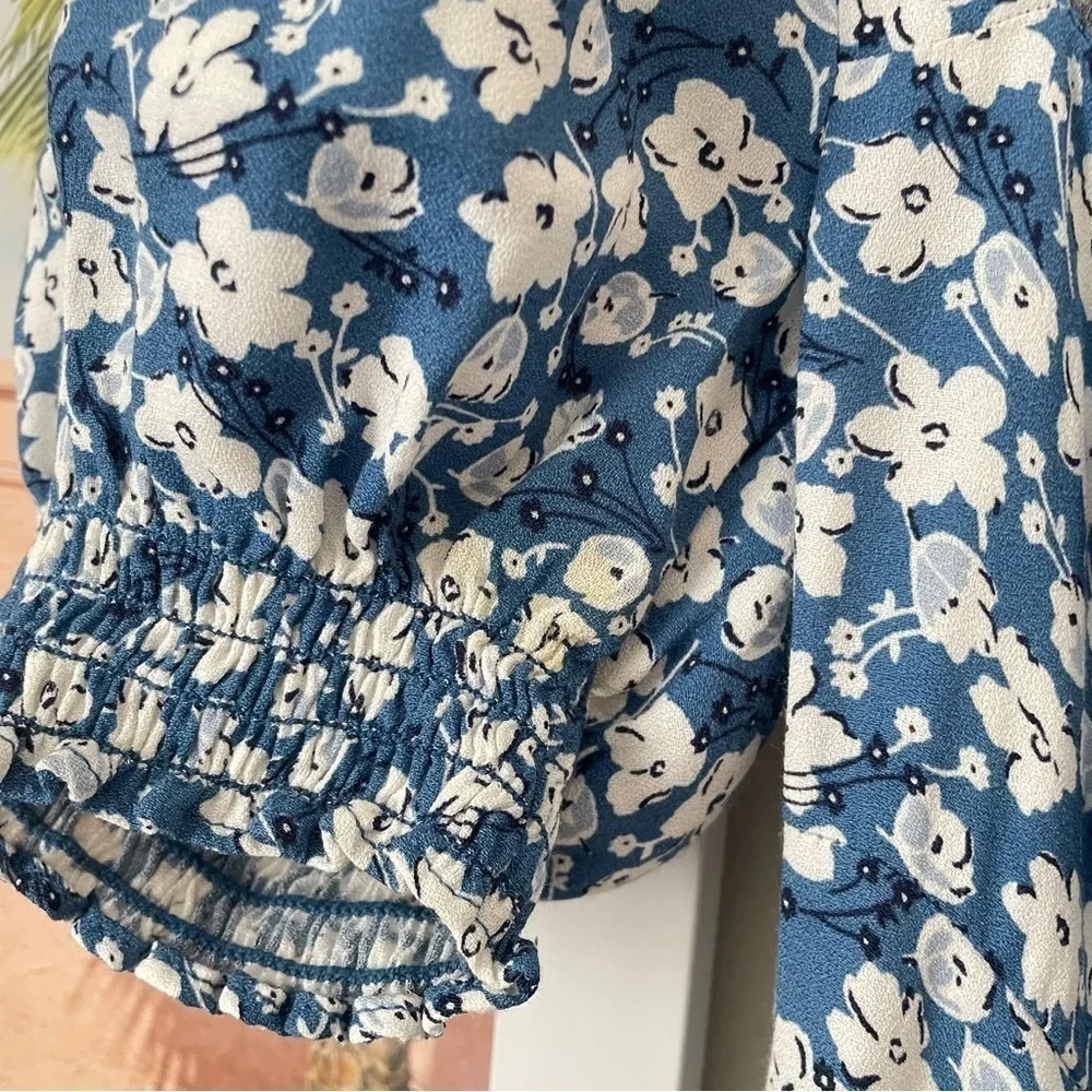 Reformation Lacey Floral Midi Dress in Raquel Print - Picture 6 of 8